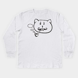 Cat #2 Kids Long Sleeve T-Shirt